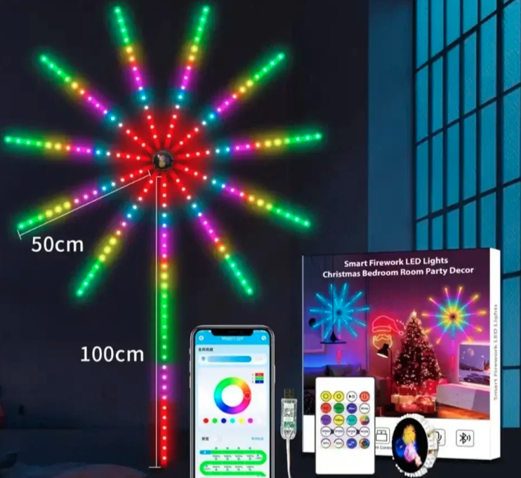 LED traka vatromet RGB 5V USB (LT-1)