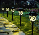 Solarne baštenske lampe – set od 6 komada za dvorište i staze — slika 5