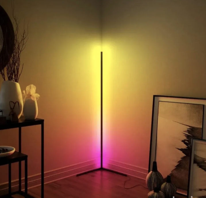 LED podna lampa RGB – pametna ugaona lampa sa daljinskim upravljačem (R-1)