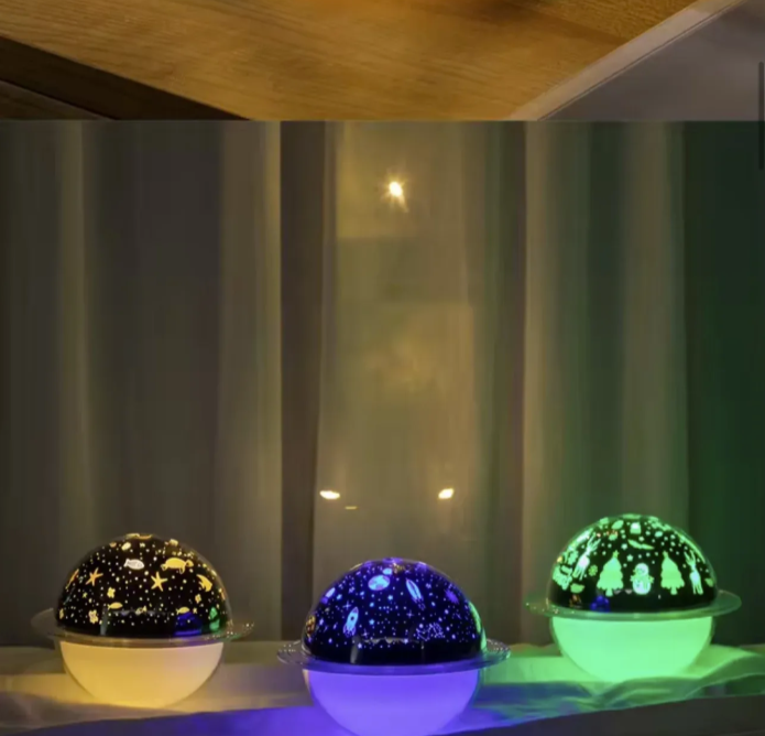 Ovlaživač vazduha Saturn sa LED lampom 3 boje (K-1)