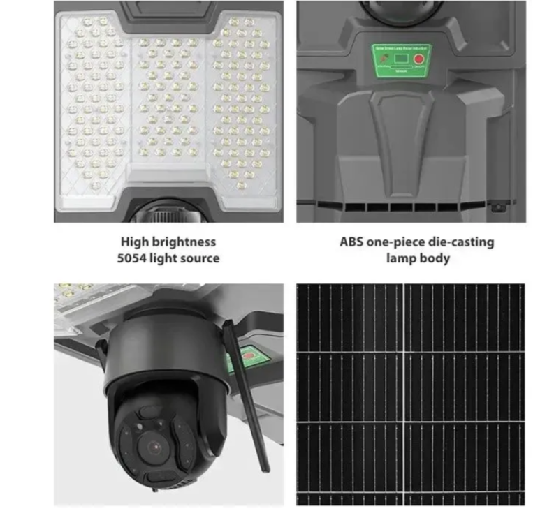 059 - Solarna 4G PTZ kamera sa LED reflektorom 600W (VN-3)