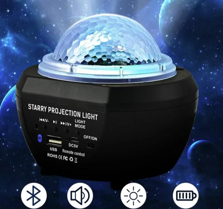 Bluetooth RGB zvučnik sa zvezdanim projektorom (Z-1)