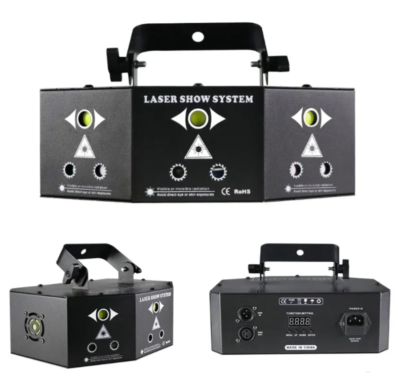 Profesionalni laser strobe RGB očiju 36W (RK-1)