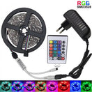 RGB LED traka 5m sa daljinskim upravljačem delimično vodootporna — slika 1